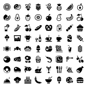 食品 iconset