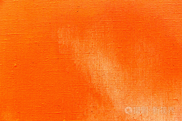 艺术抽象画在橘黄色的背景