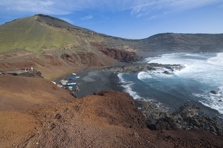 火山口