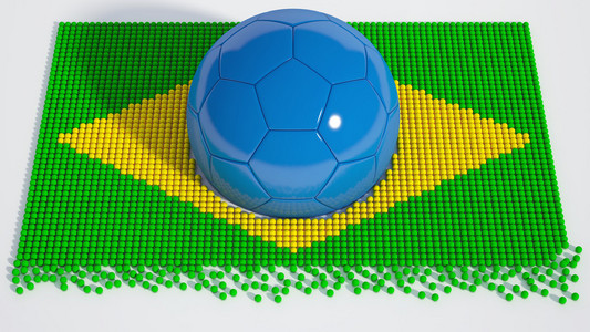 世界杯巴西足球球图片
