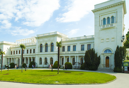 俄罗斯国王颐和园在雅尔塔图片
