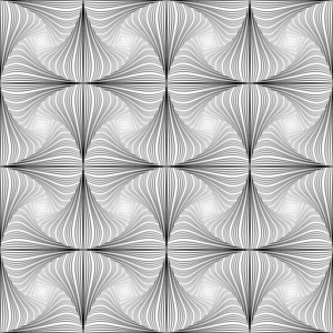 设计无缝旋转运动条纹几何图案