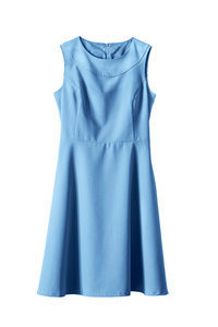 蓝色的裙子