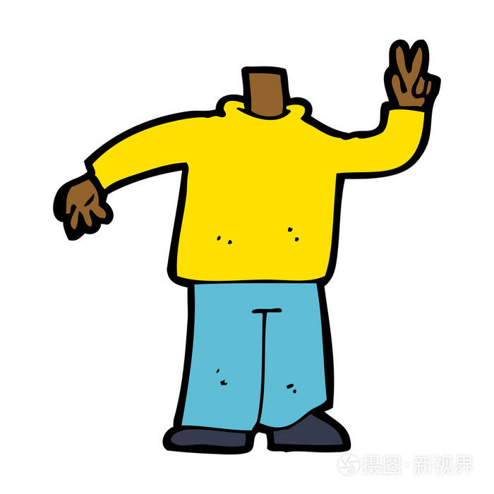 动漫给和平标志的身体混合和匹配的漫画或添加ow