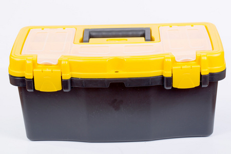 黄色塑料工具盒