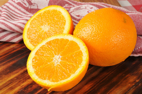 片的橘子