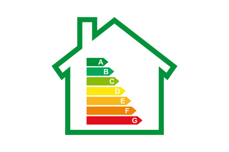 住房能源效率等级认证制度的矢量