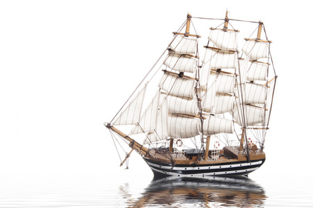 帆船模型船阿美里格  韦斯普奇