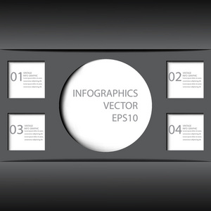 现代设计模板可以用于图表.vector e