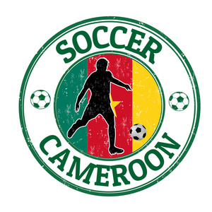 喀麦隆足球邮票