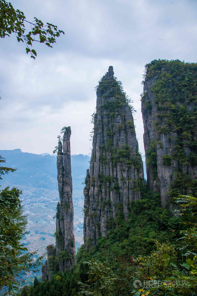 恩施大峡谷山风景