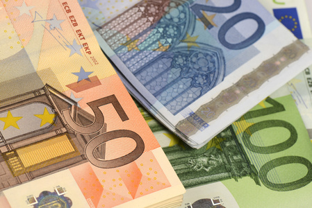 廉价货币欧元欧洲货币图片
