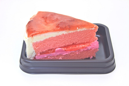 草莓蛋糕留在背景板图片