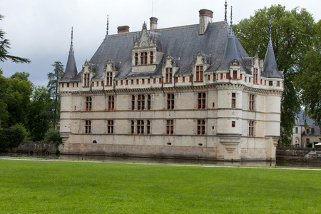 法国卢瓦尔河流域林格lerideau 城堡