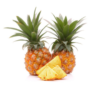 菠萝热带水果或菠萝