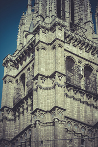 西班牙托莱多，大教堂塔