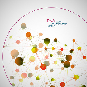 矢量 dna 背景