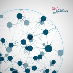 矢量 dna 背景