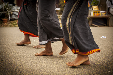 印度裔男子的脚