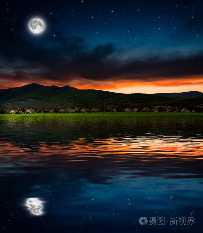 夜背景