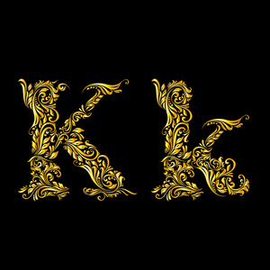 装饰字母k