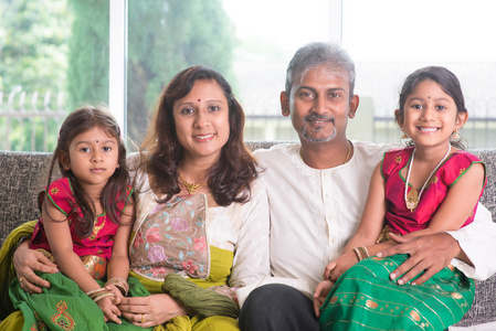 印度家庭幸福