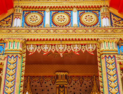 在泰国的寺庙艺术