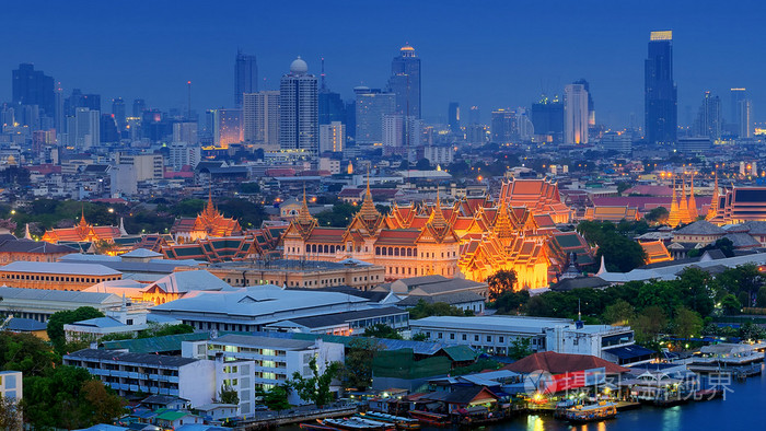 曼谷的全景视图照片-正版商用图片1fxi1s-摄图新视界