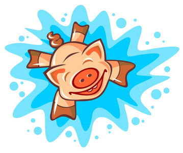 快乐的猪