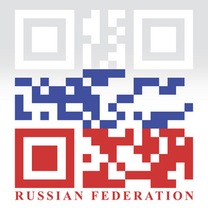 俄罗斯 qr 码标志