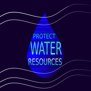 保护水资源图片
