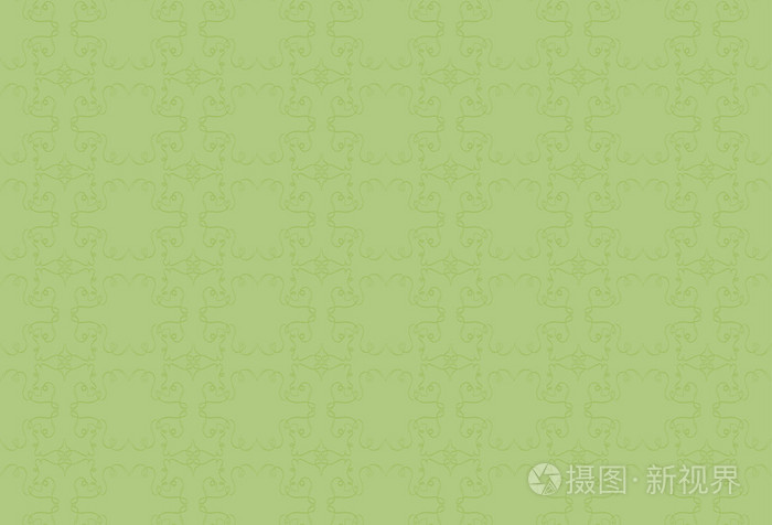 浅绿色背景与绿色模式插画-正版商用图片1fy0hp-摄图新视界