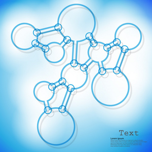 结构的分子抽象背景