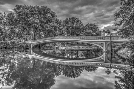 弓桥中央公园，纽约城