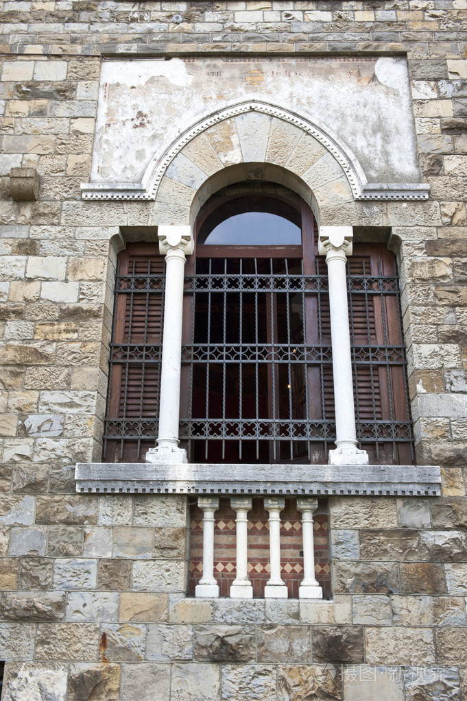 外部细节 tercesi 城堡