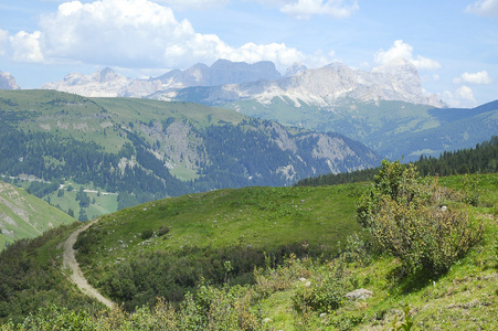 多洛米蒂山帕苏丰 pordoi