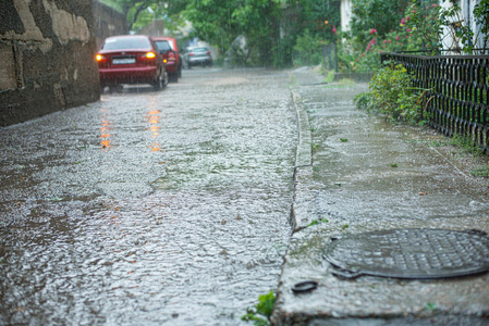 夏日的雨