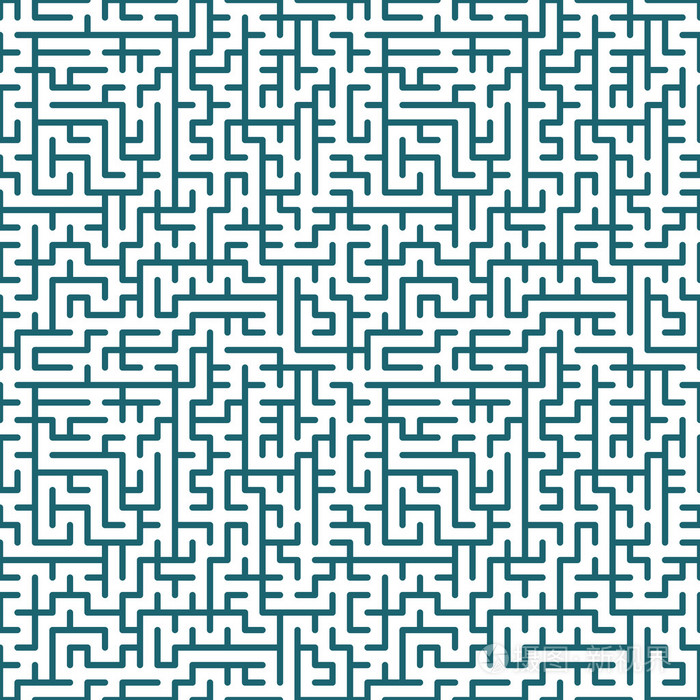 无缝迷宫图案