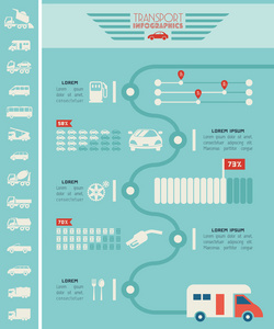 交通信息图表模板