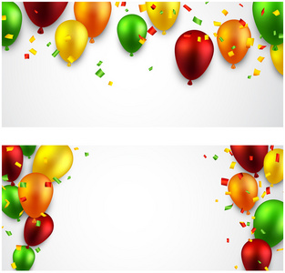 庆祝横幅用气球