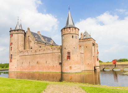 muiderslot，muiden，荷兰的中世纪城堡