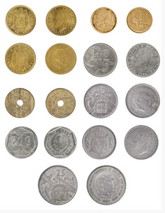 集硬币西班牙 1 200 比塞塔