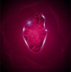 corazn humano y onda. concepto de investigacin de Cardiologa