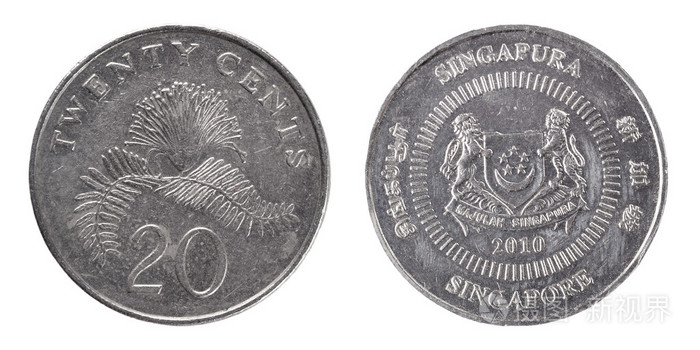 新加坡硬币20美分