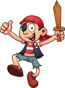 快乐的海盗图片