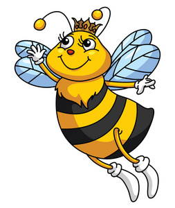 蜜蜂的滑稽漫画
