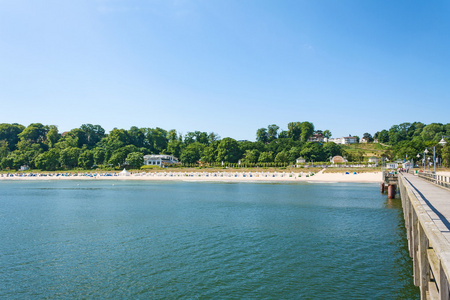 Ghren Beach, Rgen, view from pier