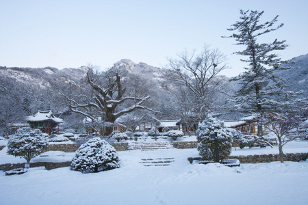 在韩国的 naesosa 寺