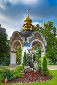 圣米歇尔修道院。圣迈克尔大教堂。基辅。乌克兰