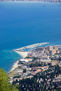 海岸地区城镇